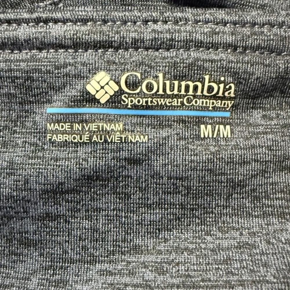 Columbia Dark Blue Heathered Leggings Activewear M Goprcore Sporty 87-02 - Picture 5 of 13